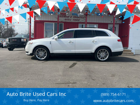 2014 Lincoln MKT for sale at Auto Brite Used Cars Inc in Saginaw MI