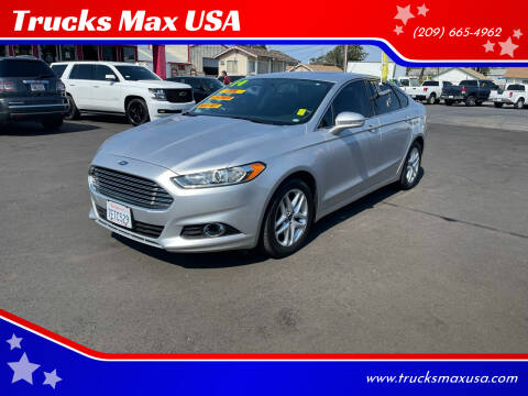 2014 Ford Fusion for sale at Trucks Max USA in Manteca CA