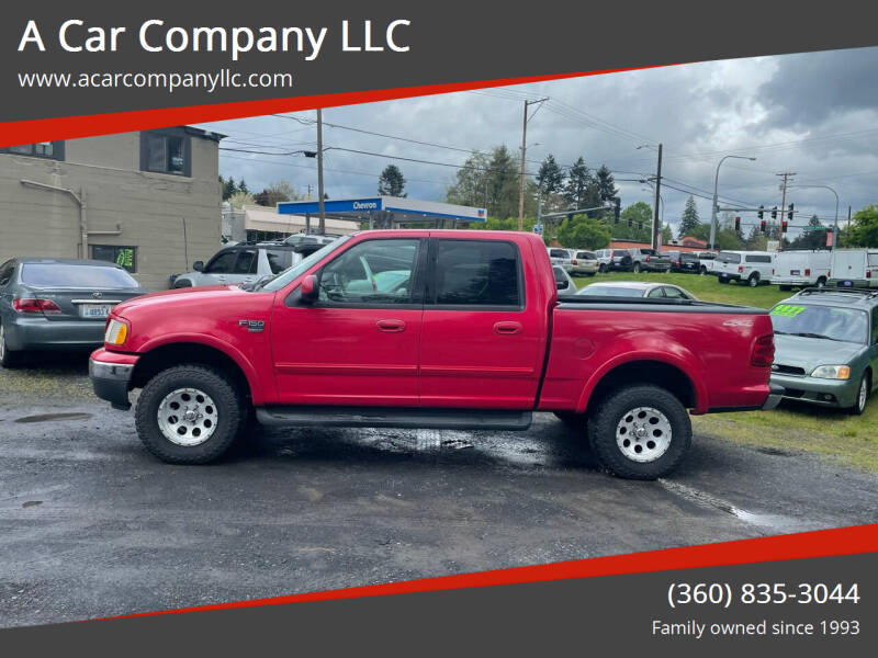 2001 Ford F-150 for sale at A Car Company LLC in Washougal WA