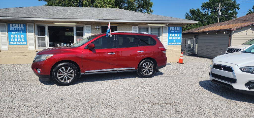 2015 Nissan Pathfinder for sale at ESELL AUTO SALES in Cahokia, IL