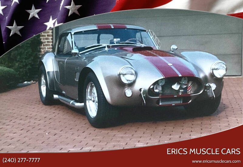 1964 Shelby Cobra for sale at Eric's Muscle Cars in Clarksburg MD