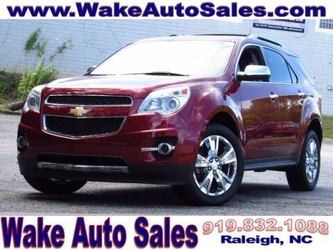 2012 Chevrolet Equinox for sale at Wake Auto Sales Inc in Raleigh NC