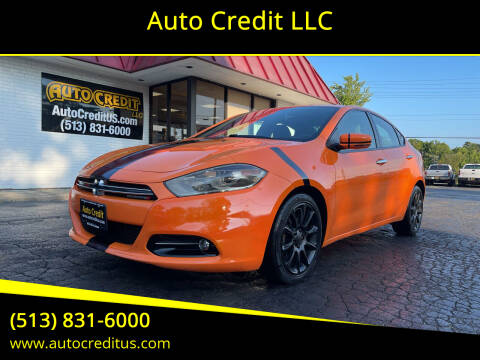 2013 Dodge Dart for sale at Auto Credit LLC in Milford OH