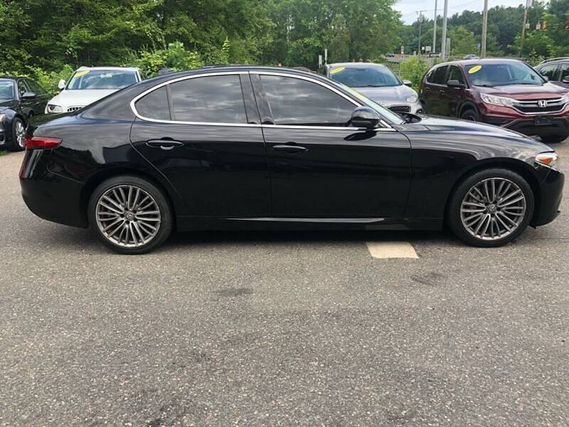 2017 Alfa Romeo Giulia for sale at Tolland Citgo Auto Sales in Tolland, CT