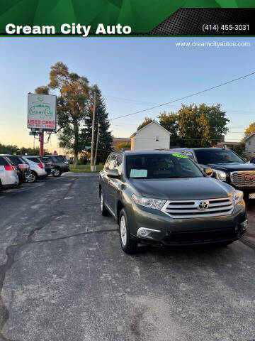 2011 Toyota Highlander for sale at Cream City Auto in Milwaukee WI