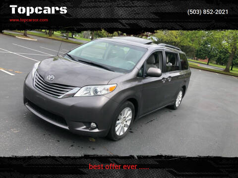 2013 Toyota Sienna for sale at Topcars in Wilsonville OR