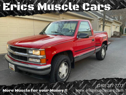 1996 Chevrolet C/K 1500 Series for sale at Eric's Muscle Cars in Clarksburg MD