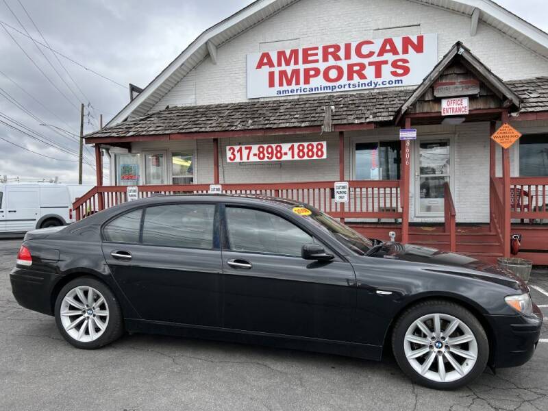 2007 BMW 7 Series for sale at American Imports INC in Indianapolis IN