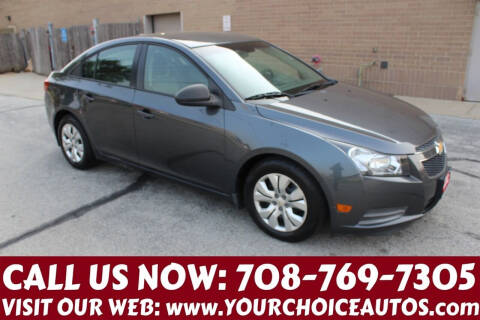 2013 Chevrolet Cruze for sale at Your Choice Autos in Posen IL