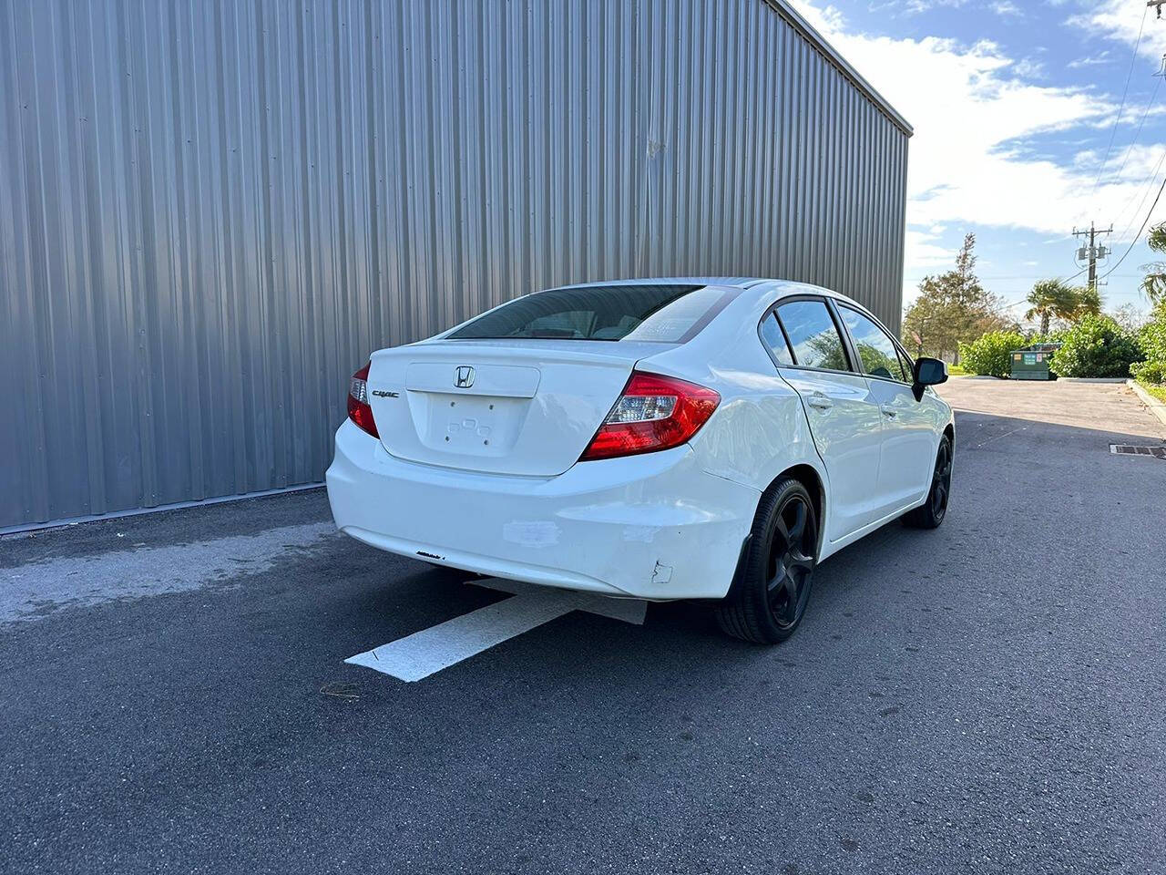 2012 Honda Civic for sale at FHW Garage in Fort Pierce, FL