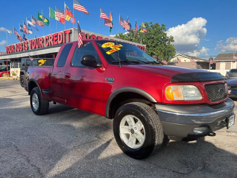 2003 Ford F-150 for sale at Giant Auto Mart in Houston TX