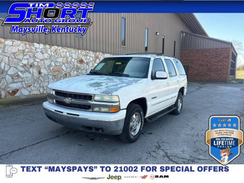 2001 Chevrolet Tahoe for sale at Tim Short CDJR of Maysville in Maysville KY