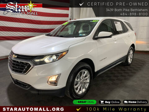 2020 Chevrolet Equinox for sale at STAR AUTO MALL 512 in Bethlehem PA
