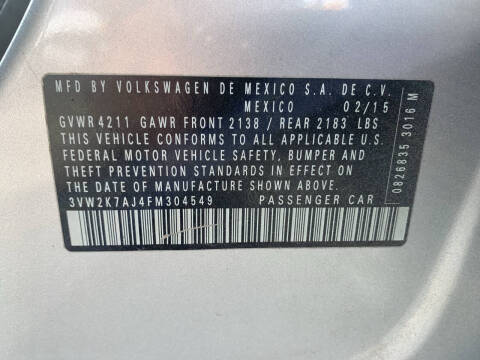 2015 Volkswagen Jetta