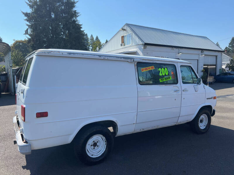 1991 GMC Vandura G25