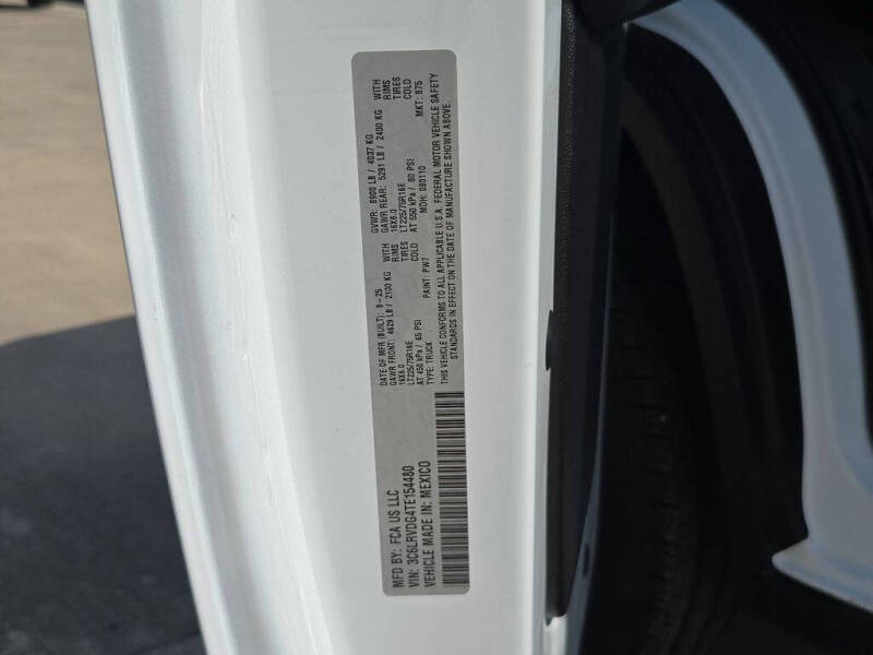 2026 RAM ProMaster