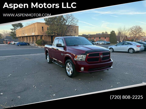 2014 RAM 1500 for sale at Aspen Motors LLC in Denver CO