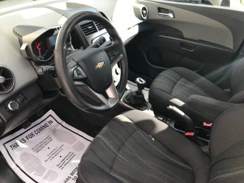 2012 Chevrolet Sonic LT