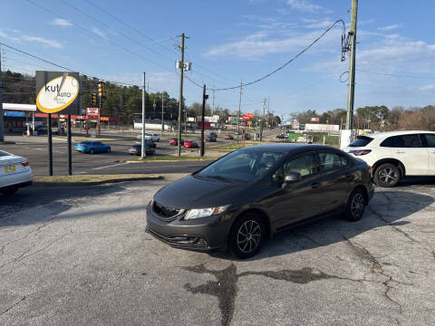 2013 Honda Civic for sale at KUT AUTO in Birmingham AL