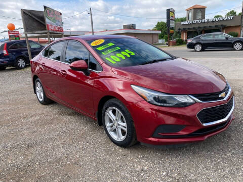 2018 Chevrolet Cruze for sale at E & S Auto Sales Inc in Crest Hill IL