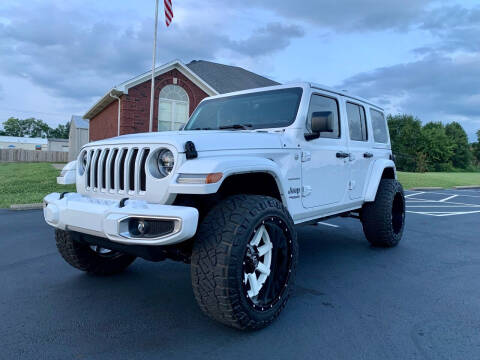 2018 Jeep Wrangler Unlimited for sale at HillView Motors in Shepherdsville KY