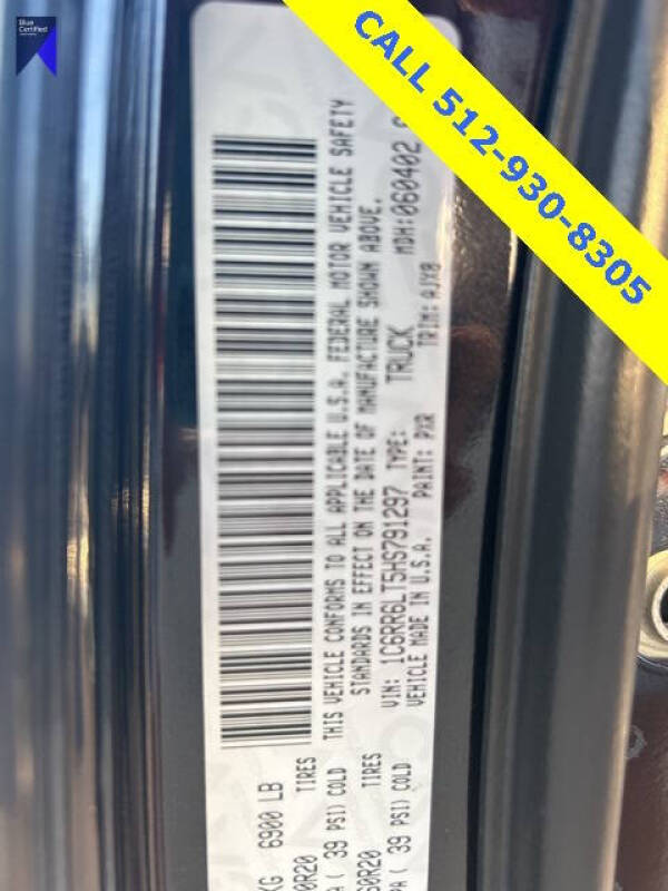 2017 RAM 1500 Lone Star Silver