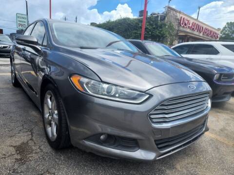 2014 Ford Fusion for sale at USA Auto Brokers in Houston TX