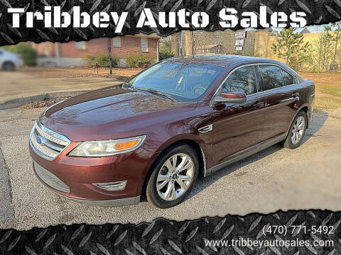 2012 Ford Taurus for sale at Tribbey Auto Sales in Stockbridge GA