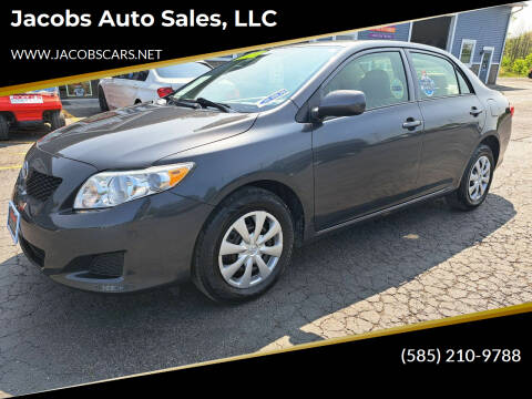 2010 Toyota Corolla for sale at Jacobs Auto Sales, LLC in Spencerport NY