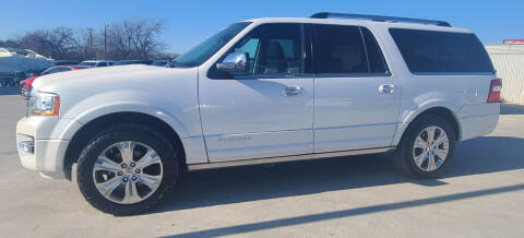 2016 Ford Expedition EL for sale at Auto Finance La Meta in San Antonio TX