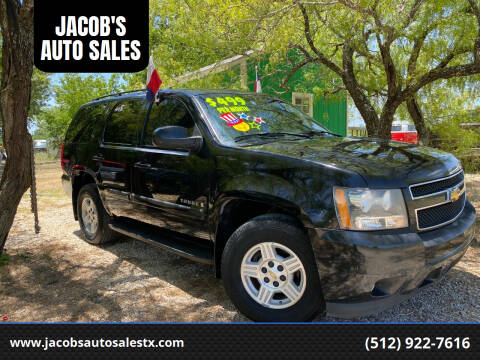 2007 Chevrolet Tahoe for sale at JACOB'S AUTO SALES in Kyle TX