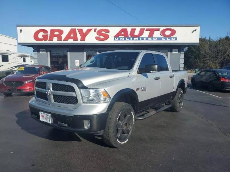 2016 RAM 1500 for sale at GRAY'S AUTO UNLIMITED, LLC. in Lebanon TN