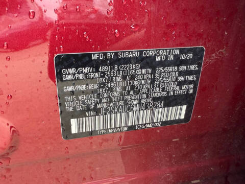 2021 Subaru Forester Limited