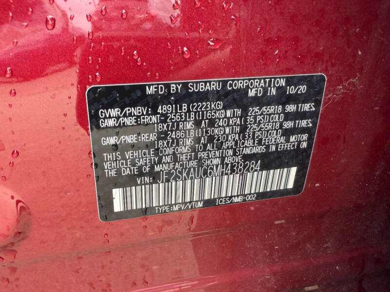 2021 Subaru Forester Limited