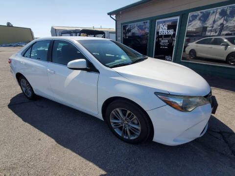 2016 Toyota Camry for sale at K & S Auto Sales in Smithfield UT