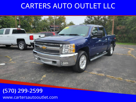 2012 Chevrolet Silverado 1500 for sale at CARTERS AUTO OUTLET LLC in Pittston PA