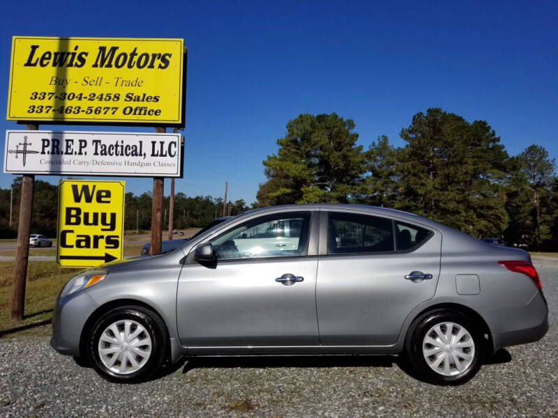 2012 Nissan Versa for sale at Lewis Motors LLC in Deridder LA