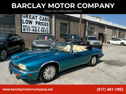 1996 Jaguar XJ-Series for sale at BARCLAY MOTOR COMPANY in Arlington TX