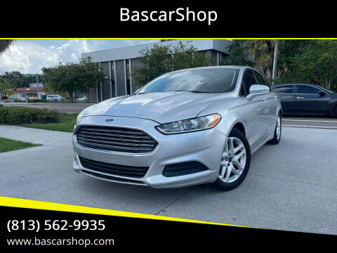 2014 Ford Fusion for sale at BascarShop in Tampa FL