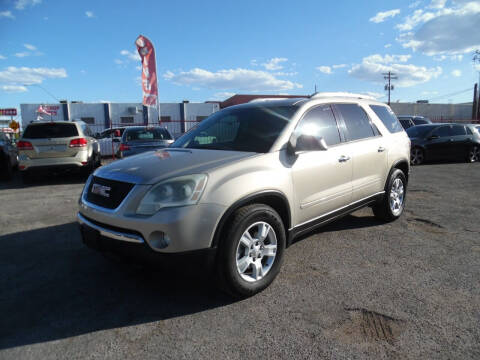 2010 GMC Acadia for sale at Atlas Car Sales in Tucson AZ
