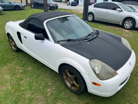 2001 Toyota MR2 Spyder for sale at UpCountry Motors in Taylors SC