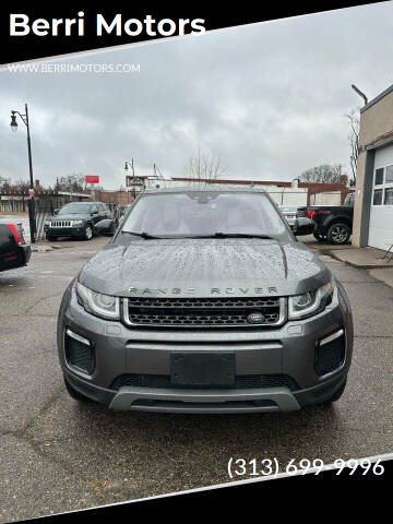 2016 Land Rover Range Rover Evoque for sale at Berri Motors in Detroit MI