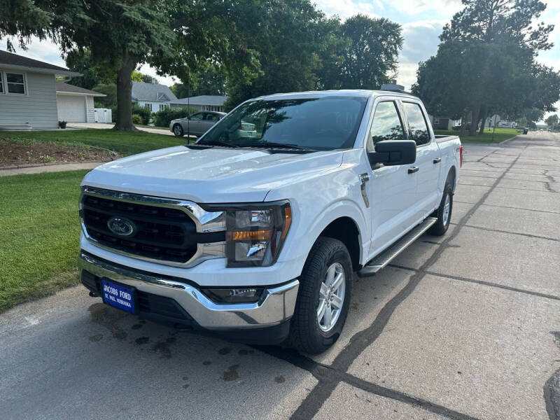 Used 2023 Ford F-150 XLT with VIN 1FTFW1E57PKE37270 for sale in Saint Paul, NE