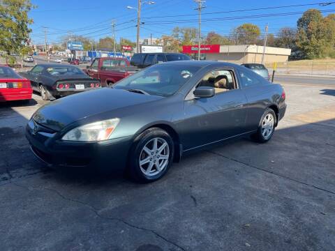 2004 Honda Accord for sale at The Auto Lot and Cycle in Nashville TN