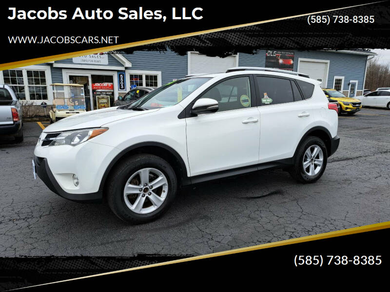 2013 Toyota RAV4 for sale at Jacobs Auto Sales, LLC in Spencerport NY