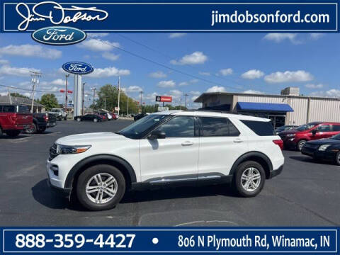 2022 Ford Explorer for sale at Jim Dobson Ford in Winamac IN