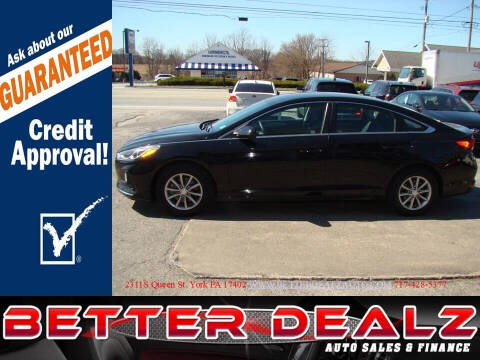 2018 Hyundai Sonata for sale at Better Dealz Auto Sales & Finance in York PA