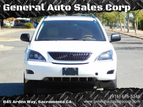 2004 Lexus RX 330 for sale at General Auto Sales Corp in Sacramento CA