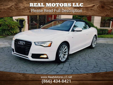 2015 Audi A5 for sale at Real Motors LLC in Clearwater FL