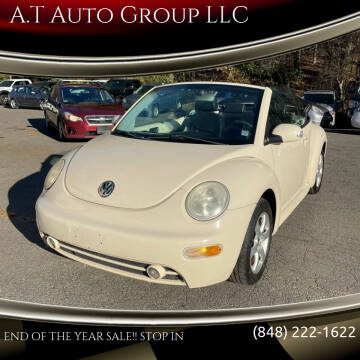 2005 Volkswagen New Beetle Convertible for sale at A.T  Auto Group LLC in Lakewood NJ